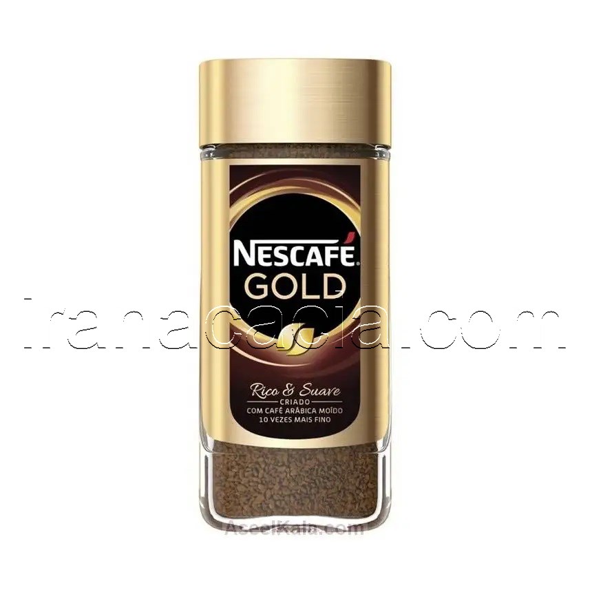 نسکافه گلد 100% 100گ شیشه خارجی اصل